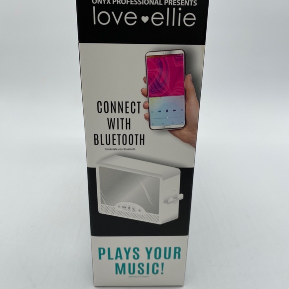 Love Ellie 90346 Brigette Fogless Shower Mirror with Lights & Bluetooth Speaker, - Picture 4 of 5